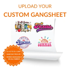 Upload DTF Gangsheet